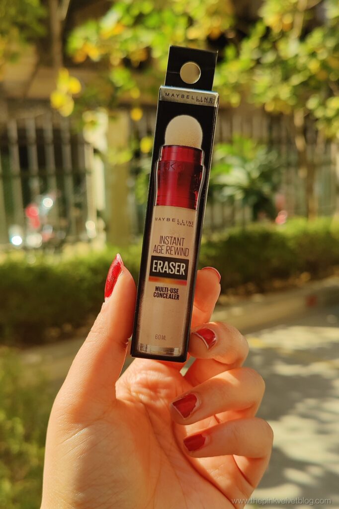 Maybelline Instant Age Rewind Concealer Review 120 Light India
