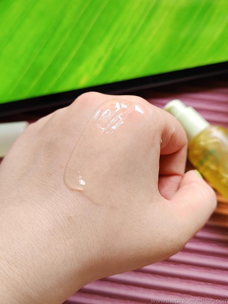 Goodal Vitamin C Serum Green Tangerine Review Texture