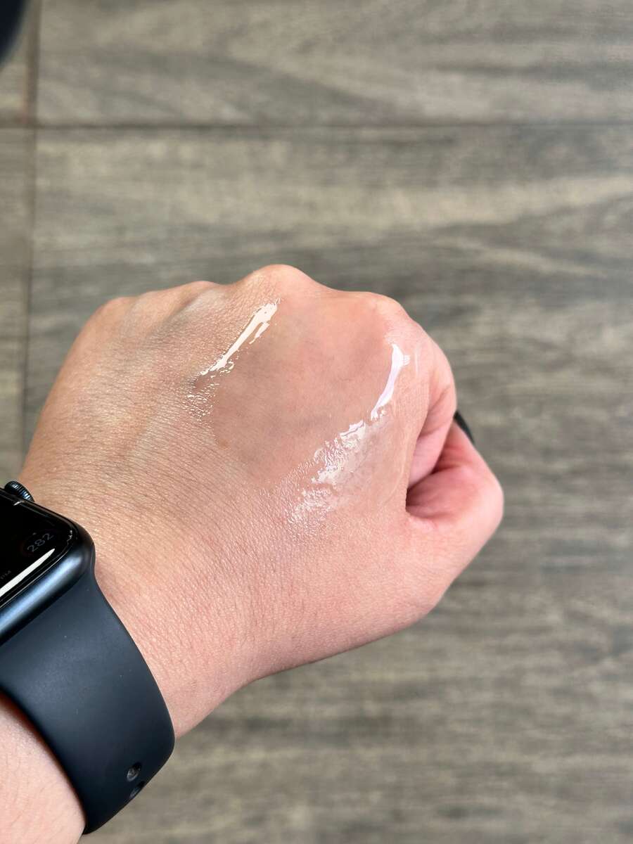 salt free shampoo texture