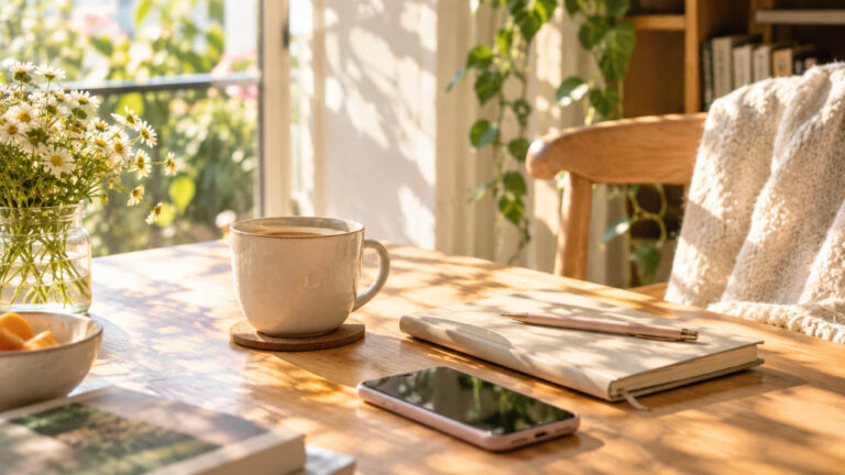 living a quieter life